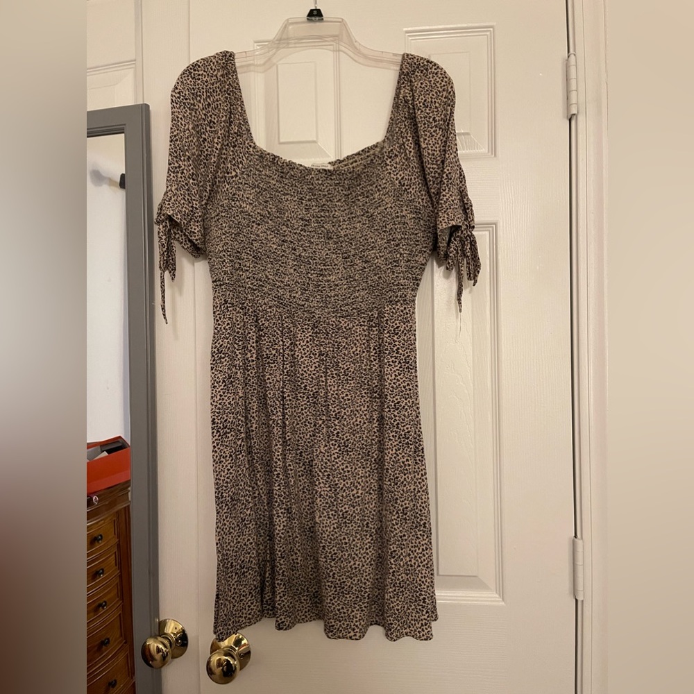 American Eagle Animal Print Dress